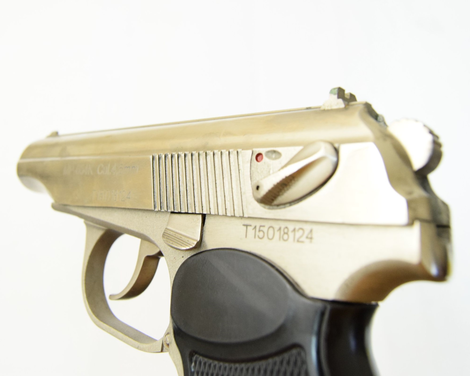 Пистолет пневматический МР-654К-24, к.4,5мм (бел., обн.рук.)