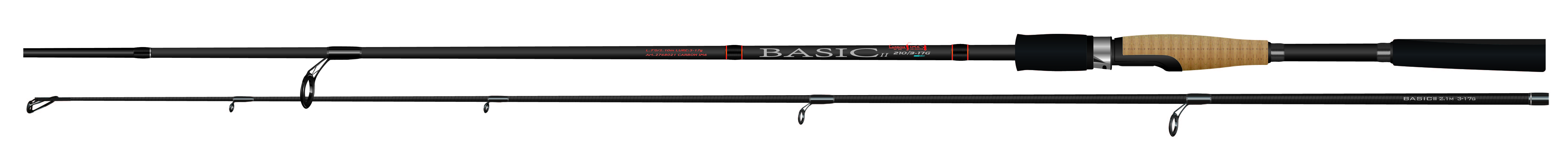 Удилище Basic II, 20-50г, 2.7м